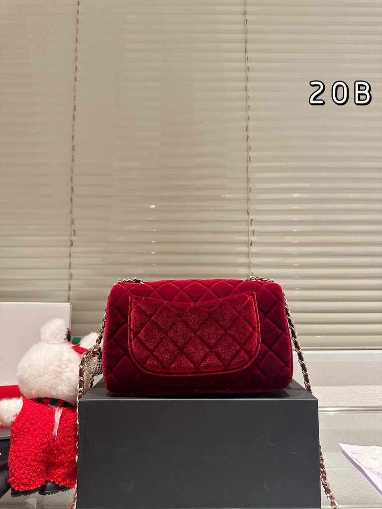 PRE-ORDER | Velvet Burgundy Mini Bag